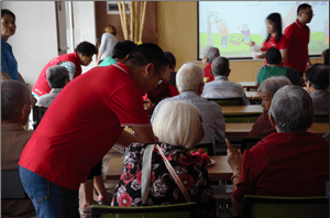 走进福利院，情暖老人心——新利体育供应链公益行